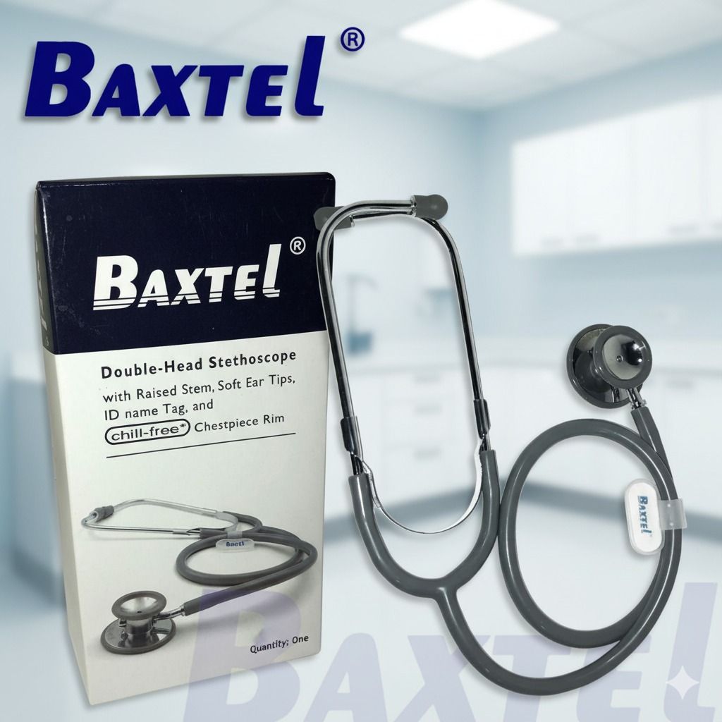 BAXTEL DUAL HEAD STETHOSCOPE (Category: Medical Supplies & Tools) located in Quezon City. Submitted by andrea_dxs (Listing ID 1404788114, Image 1). Description: .