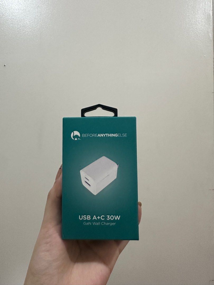 Before Anything Else Wall Charger (Category: Chargers & Cables) located in San Juan City. Submitted by biatchhhh (Listing ID 1404955964, Image 1). Description: New From Powermac.