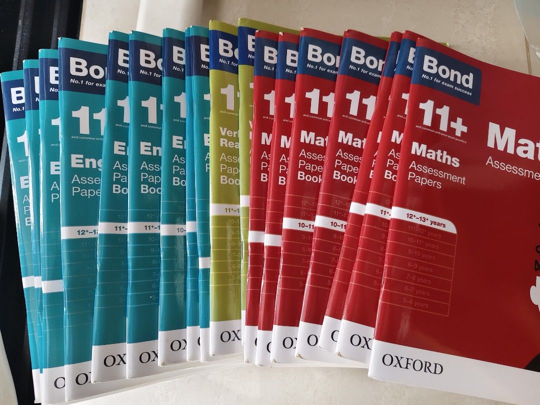 Bond 11+ Assessment Papers - English, Maths, Verbal Reasoning, Hobbies ...