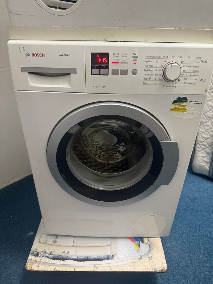 Bosch Avantixx 8kg FrontLoad Washing Machine, TV & Home Appliances — free download