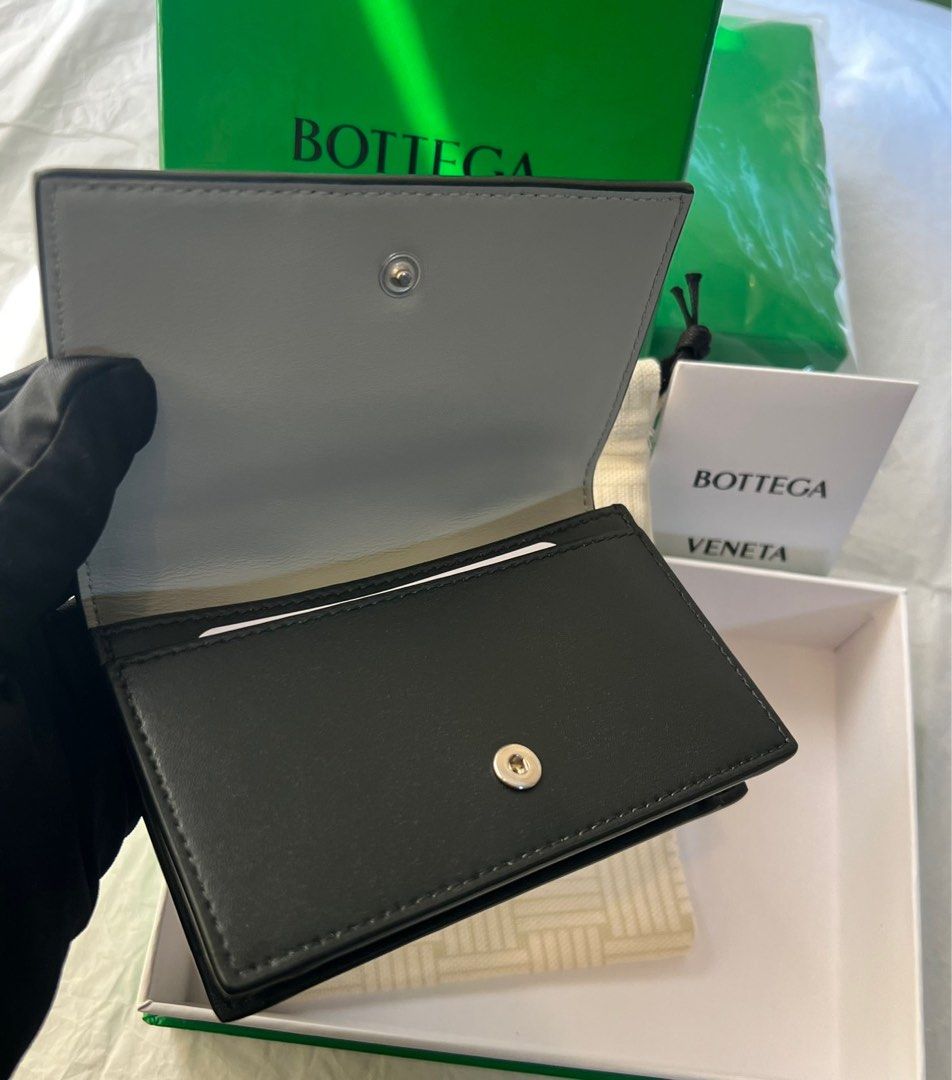 Bottega Veneta card holder (Category: Luxury Bags & Wallets) located in Las Pinas. Submitted by bagsandeverything_02 (Listing ID 1404905371, Image 2). Description: BV casette business card Brand new🖤 100% authentic .
