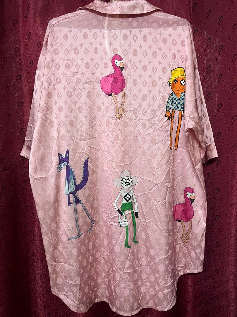 Button down sleepwear (Category: Others Tops) located in Caloocan City. Submitted by Gucci00021 (Listing ID 1404874812, Image 3). Description: 1. 250 2. 200 best fit L-xL.