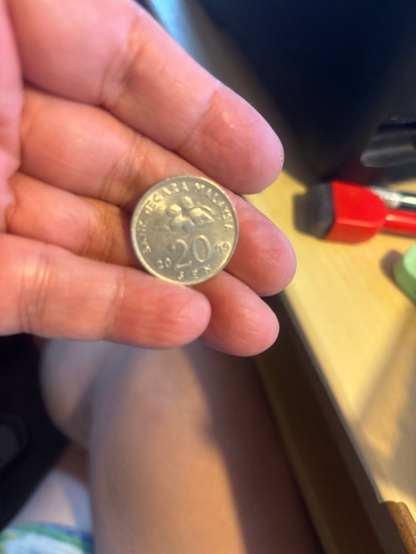 C11033)馬來西亞20 分硬幣, 興趣及遊戲, 收藏品及紀念品, 錢幣- Carousell