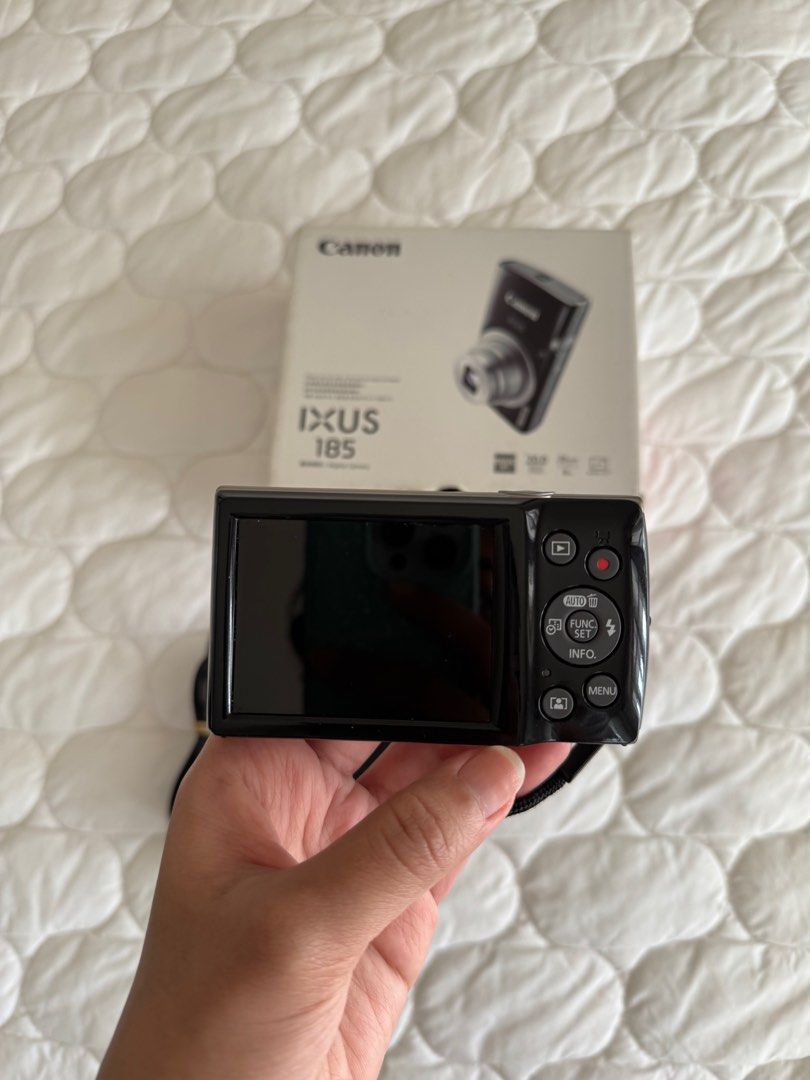 Canon ixus 185 (Category: Cameras) located in Naga. Submitted by declu.eve (Listing ID 1404775388, Image 2). Description: LIKE NEW WITH BOX! Inclusions : -4GB sd card - charger Can send more photos tru pm! .