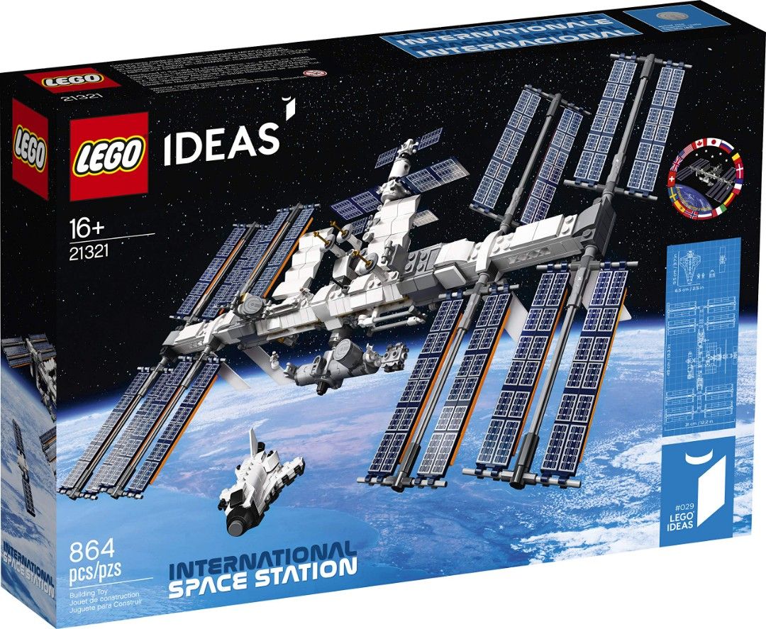 (Cheapest) Lego Ideas 21321 International Space Station, Hobbies & Toys ...