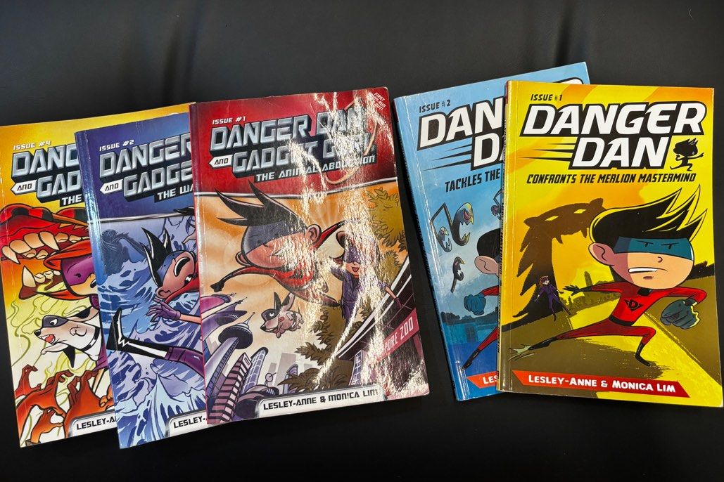 Danger Dan assorted (Category: Comics & Manga) located in Singapore. Submitted by cutekidos (Listing ID 1404933515, Image 1). Description: Selling together for $10.
