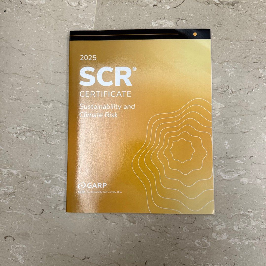 GARP Sustainability Climate Risk Textbook Hobbies Toys Books