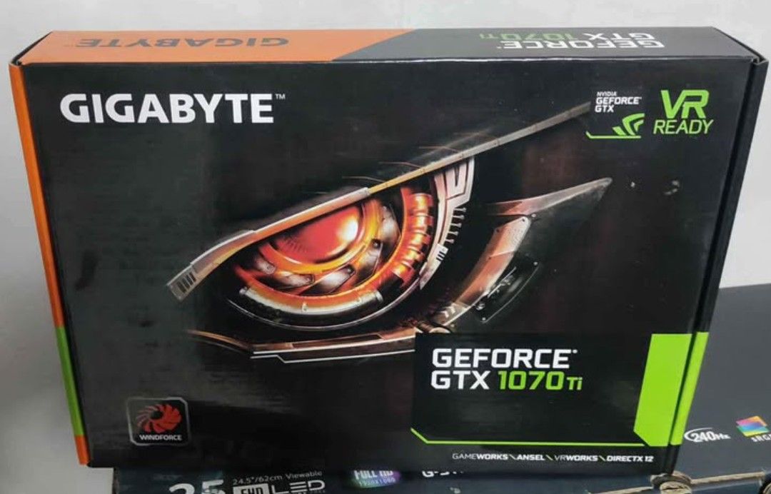 (DAVAO) Gigabyte GTX 1070 ti Windforce (Category: Computer Parts) located in Cabuyao City. Submitted by y2k_thriftlaguna (Listing ID 1404844653, Image 1). Description: Rarely used, still in great working condition.