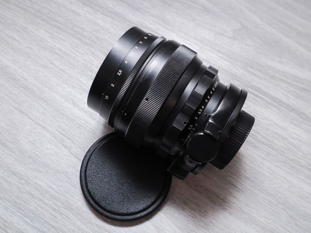 Helios 40-2 85mm F1.5 Black Mount M42 - Lite Used, Fotografi di Carousell