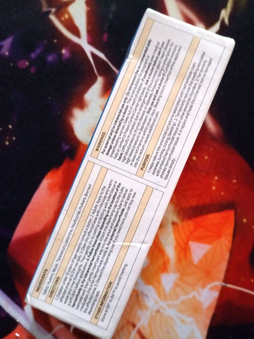 Herbal Hemorrhoid Ointment (Category: Medical Supplies & Tools) located in Quezon City. Submitted by an.marie (Listing ID 1404833501, Image 2). Description: Healmusz Herbal Hemorrhoid Ointment provides maximum strength relief for pain, soreness, burning, itching, and swelling. It is a safe and effective herbal medicine. The ointment is designed for both internal and external hemorrhoids. It is made with an advanced natural formula that is safe an