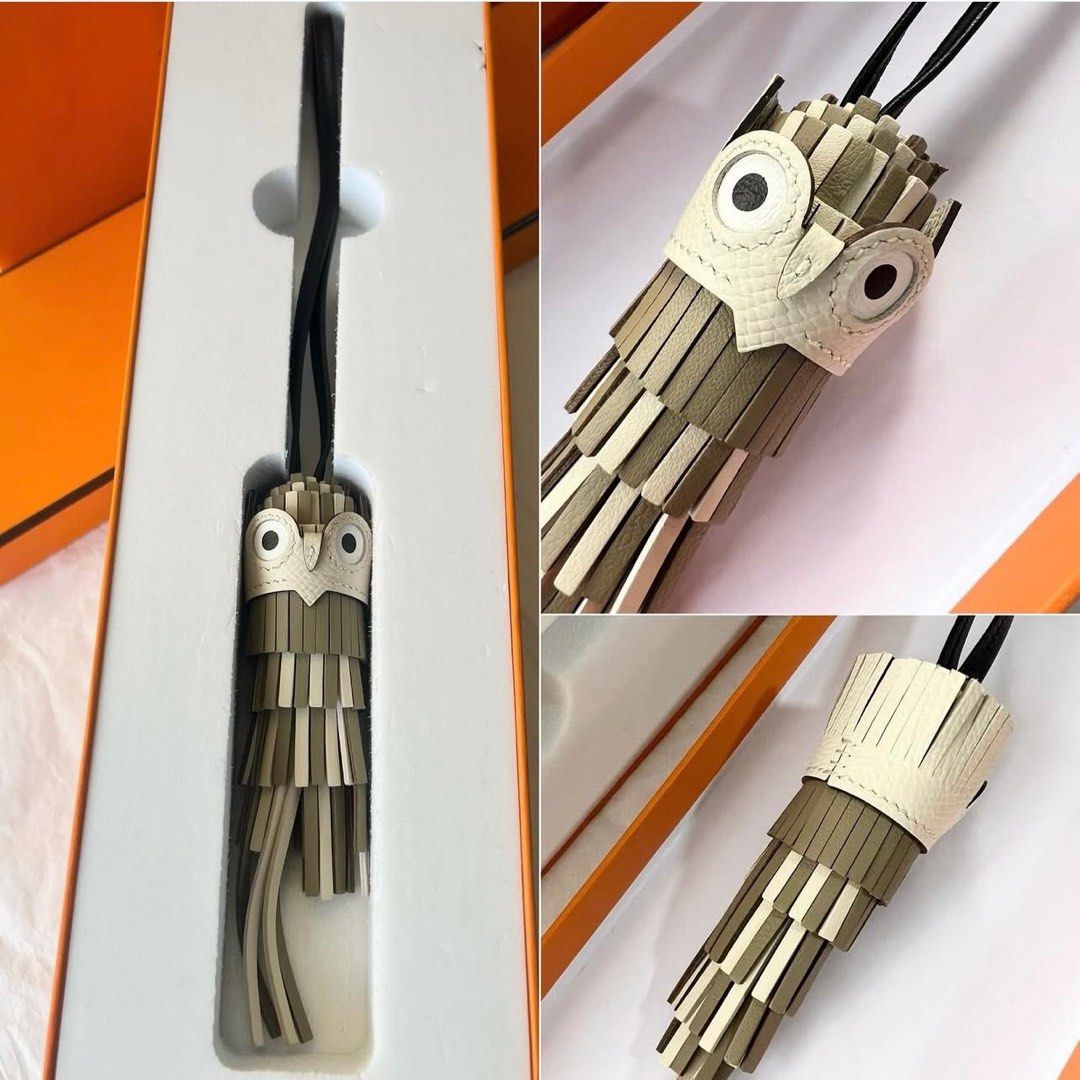 Hermes Chouette Owl Bag Charm (Category: Luxury Accessories) located in Las Pinas. Submitted by bagsandeverything_02 (Listing ID 1404904289, Image 1). Description: Rare - Brand New Hermes Chouette Owl Bag Charm On hand ready to ship! 100% authentic.