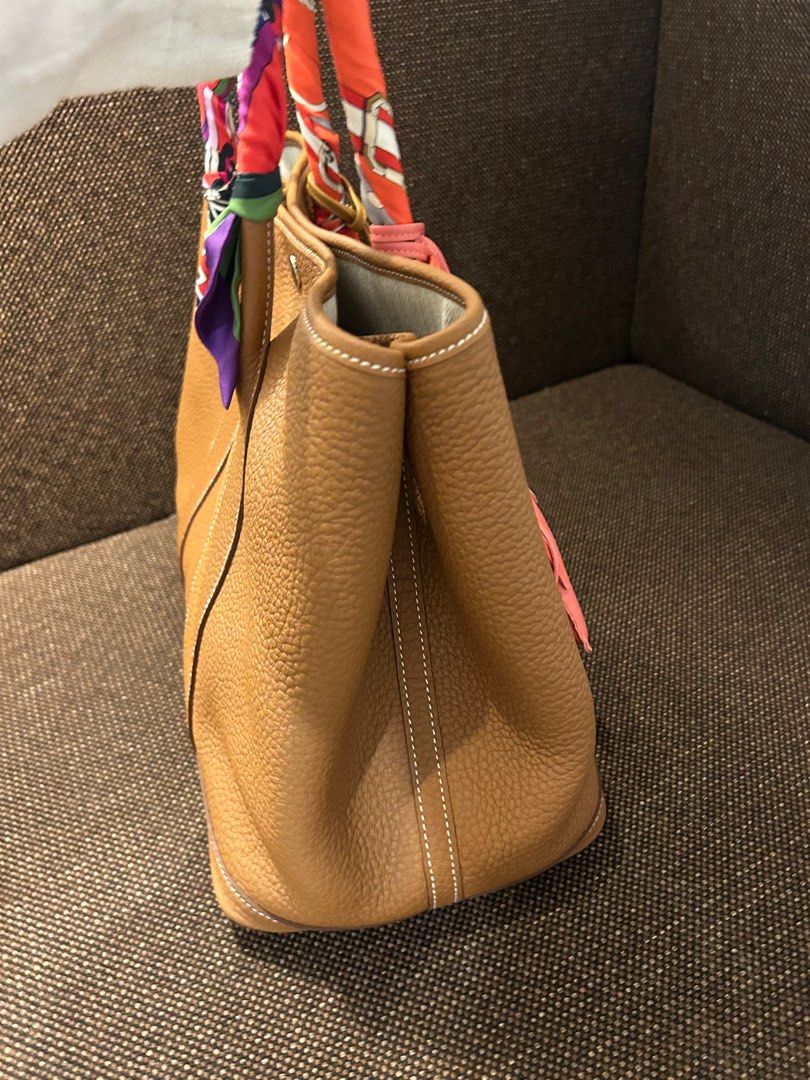 Hermes Garden Party 36 (Category: Luxury Bags & Wallets) located in Makati City. Submitted by myterry1941 (Listing ID 1404925548, Image 2). Description: Like new condition Bag and dust bag only Charms not included With receipt as proof of authenticity US store with sales tax .
