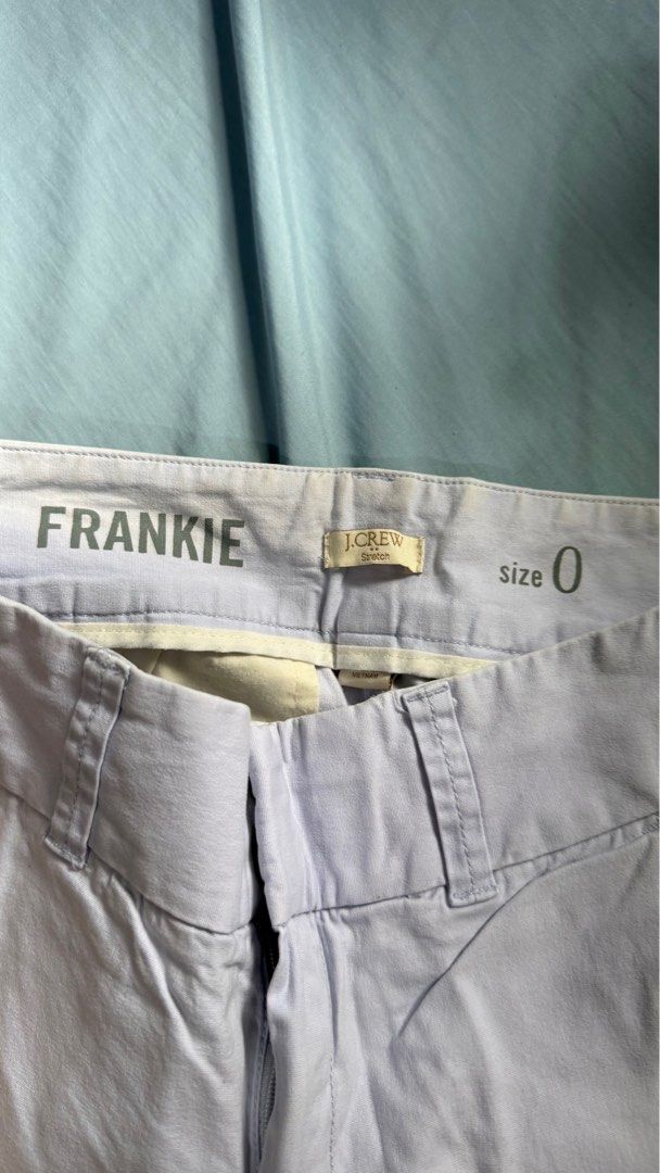 j.crew Frankie Shorts Size 0 (Category: Shorts) located in Munoz. Submitted by eyarchives (Listing ID 1404925642, Image 2). Description: If you need more pictures, please send me a message..