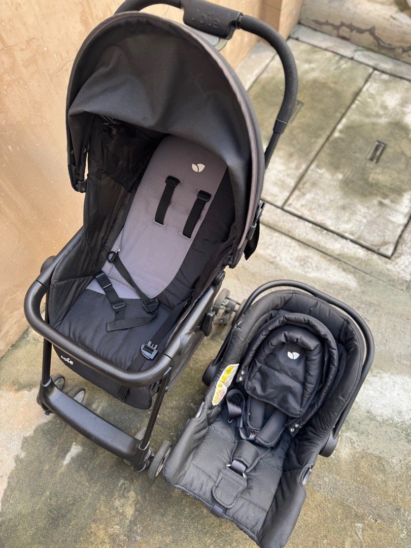 Joie Juva Travel System (Category: Strollers) located in Pasig City. Submitted by shopkjo (Listing ID 1404777781, Image 3). Description: - Owned since 2021 - No defects or damage just normal signs of use and age .