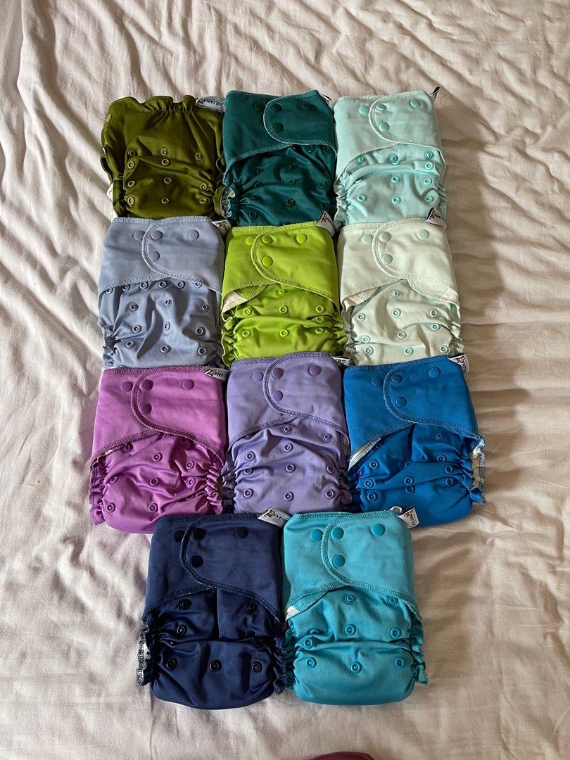 Julianna Cloth diaper (Category: Diapers & Baby Wipes) located in Pasig City. Submitted by katrina_angela_teng (Listing ID 1404777776, Image 1). Description: Preloved cloth diaper Seldom used Good as new condition No stains no damage Shell only Take all for 1500.