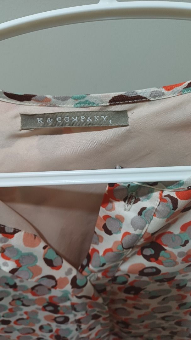 K & Company Printed Dress (Category: Dresses) located in Bacolod City. Submitted by mmmmm888 (Listing ID 1404793880, Image 2). Description: - K & Company dress - Beautiful print design - Light-colored inner lining.
