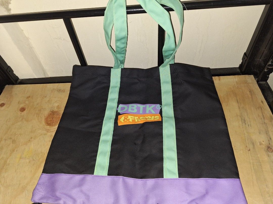 LIMITED EDITION DBTK ANDFRIENDS Tote Bag (Category: Tote Bags) located in Cavite. Submitted by kn11ght (Listing ID 1404861151, Image 2). Description: 💸 P650 - Lowest DBTK merch collab you can get 👉Until supplies last 👉Brand New.