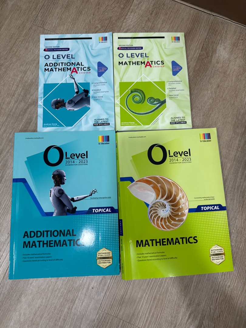 O Level Mathematics & Additional Mathematics Topical Books, Hobbies ...