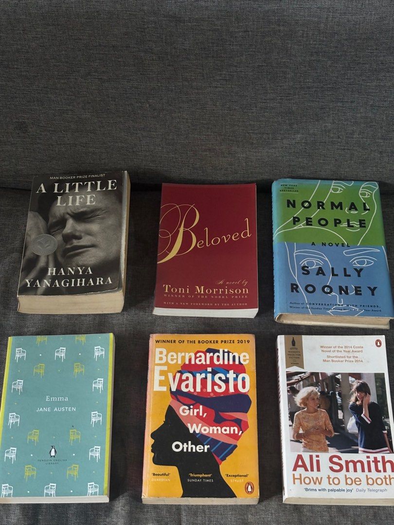 Paperback books for sale (Category: Storybooks) located in Bacoor. Submitted by cycelestino (Listing ID 1404794335, Image 1). Description: All books: ₱300 each. Beloved - SOLD Normal People - SOLD Conversations on love - SOLD Everything I know about love - SOLD Emma - SOLD.