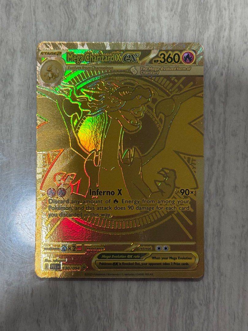 pokemon gold card charizard v M Charizard EX Evolutions 101/108 PSA 10 – TBC Games main image 1