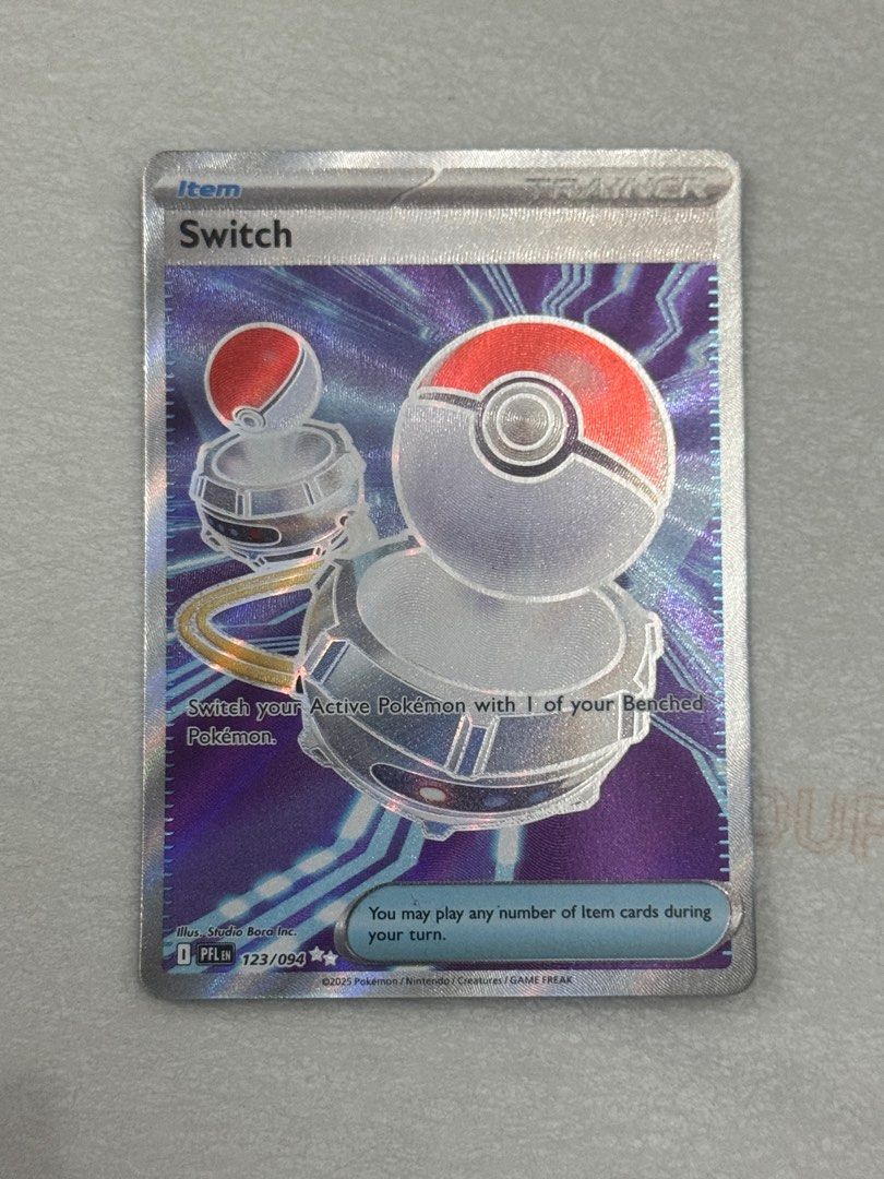 Pokemon TCG Switch Trainer Card 123/094, Hobbies & Toys, Toys & Games on  Carousell
