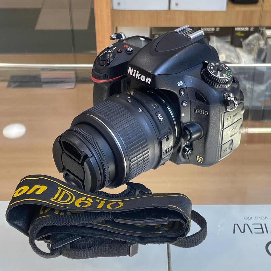 [Pre-Owned - AB - Good Condition] Nikon D610 Kit(18-55), SC : 51k SN ...