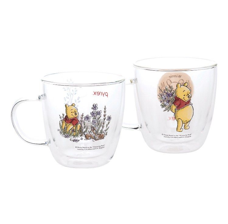 pyrex x disney double wall mug set (Category: Coffee & Tea Tableware) located in Muntinlupa City. Submitted by konmaried (Listing ID 1404698982, Image 3). Description: pyrex x disney 2pc 250ml mop: maya/bank transfer.