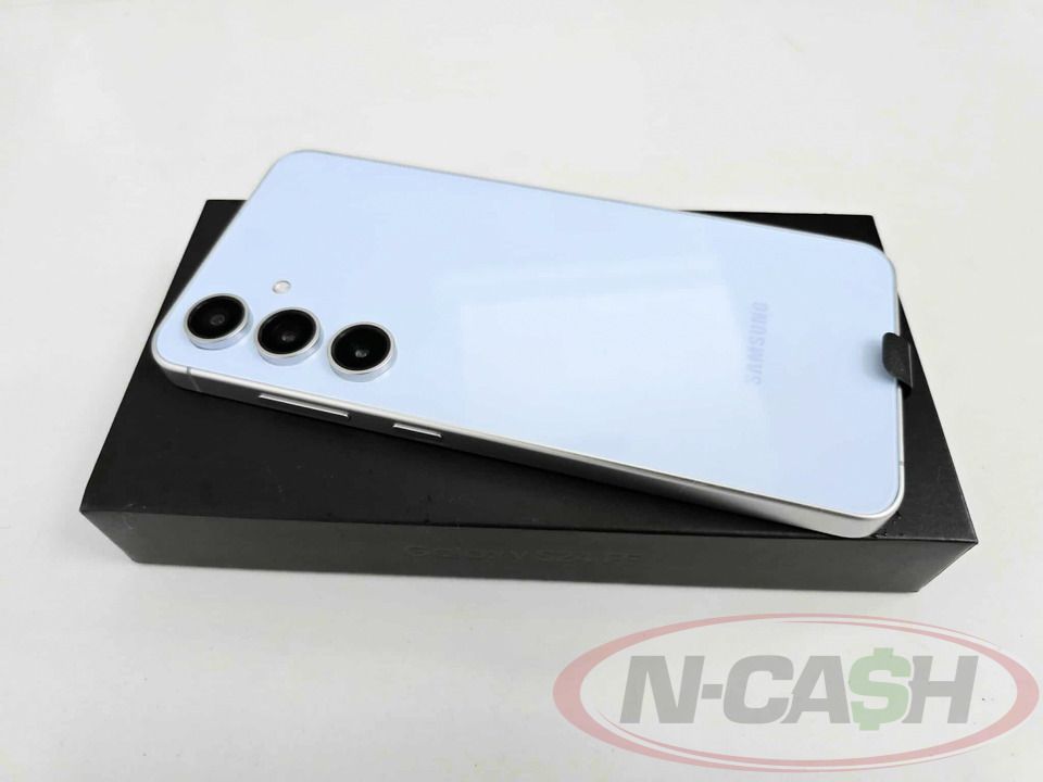 Samsung Galaxy S24 FE 256GB (Category: Samsung) located in Makati City. Submitted by luxury_by_ncash_2 (Listing ID 1404855269, Image 2). Description: N-Cash Pawnshop "Instant Cash for Bags, Watches, Cars, and Electronics" https://www.ncash-pawnshop-philippines.com/ Samsung Galaxy S24 FE 256GB SM-S712B/DS Blue Dual SIM slot Openline Local Samsung unit Brand new Opened for inspection only Complete retail package in original box PhP 19480 For more d