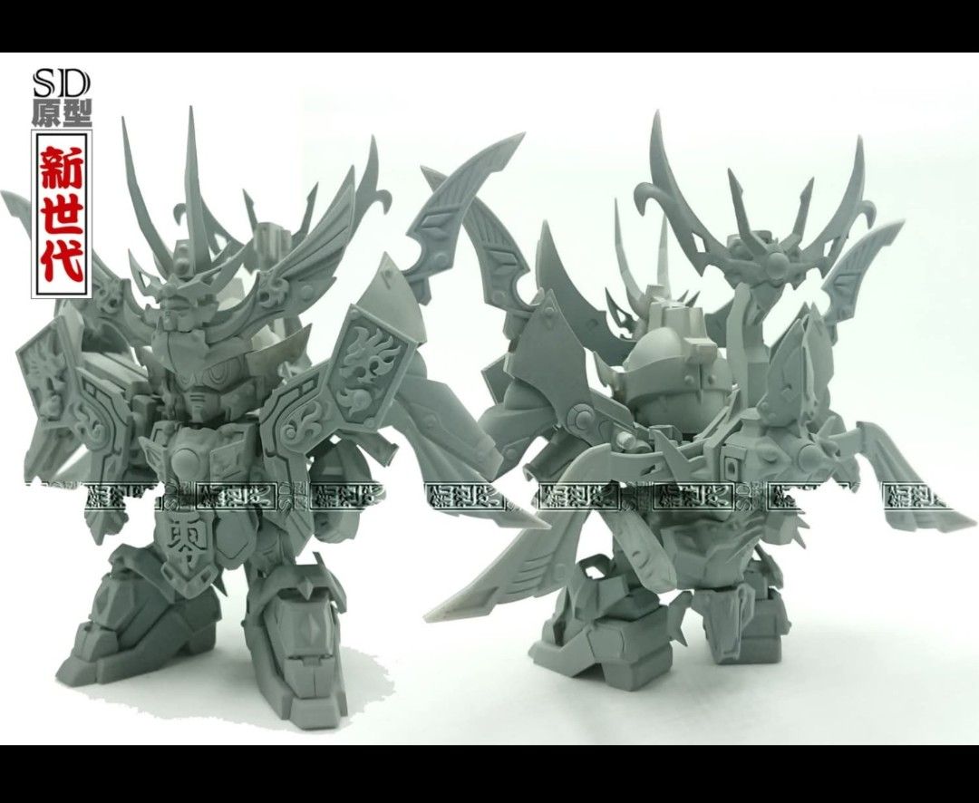 SD高達 BB戰士 SD原型新世代 戰國傳 天零 連 輝羅鋼 初版 GK Gundam 頑駄無, 興趣及遊戲, 玩具 & 遊戲類 ...