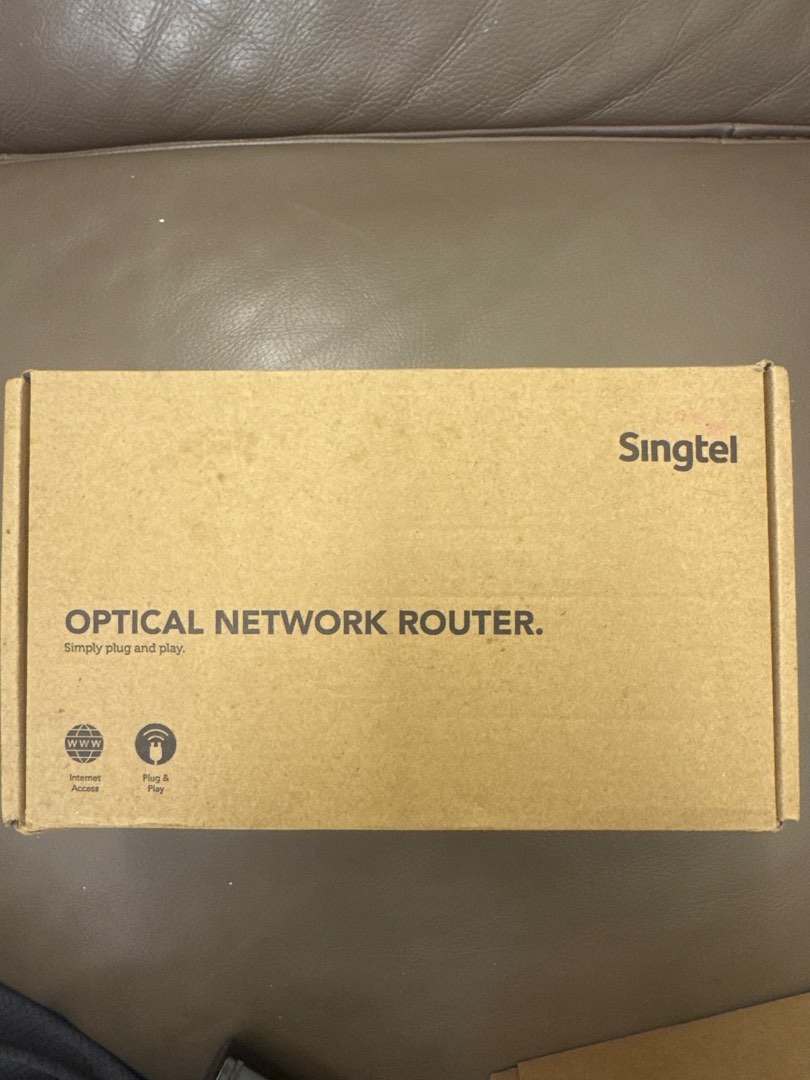Singtel Optical Network Router - Brand New, Computers & Tech, Parts ...