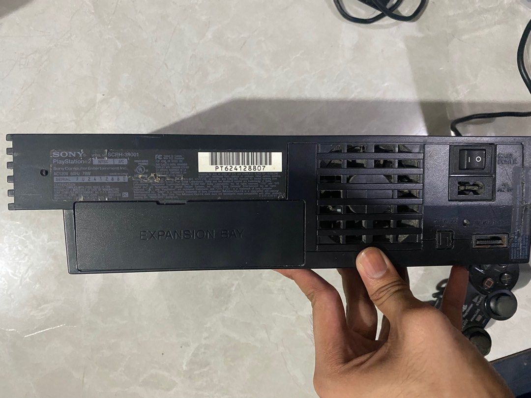 Sony PlayStation 2 Console with Controller (Category: PlayStation) located in Aurora. Submitted by conchdork (Listing ID 1404810080, Image 2). Description: What you get: -PS2 itself (120 volts) -PS2 AV cable -Power Plug -DualShock 2 Controller -8mb Memory Card (has FreeMcBoot) -27ESR burned dvds Swapped na po yung Power Supply para pwede na sa 220v, no need for a transformer anymore. DVD TRAY AND LASER STILL WORKING, WITH TRANSFORMER AND FREEMCBO