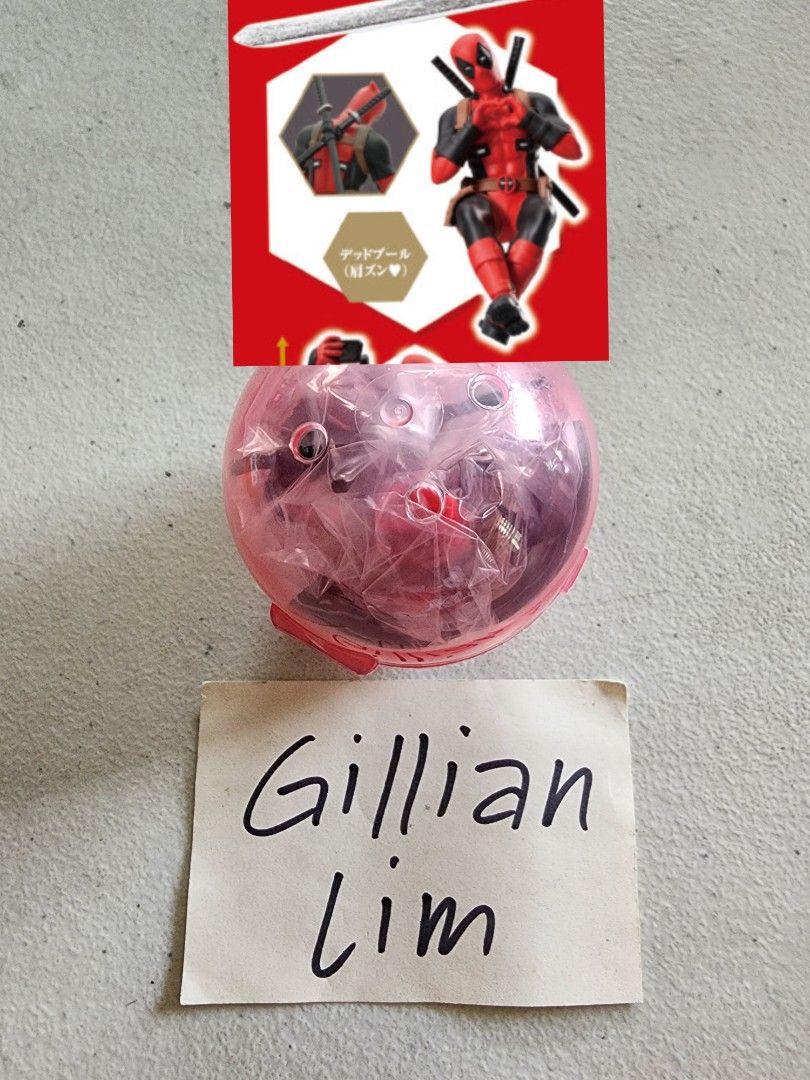 SR+ Deadpool - Deadpool's Daily Life Gashapon (Category: Figurines & Statues) located in Paranaque City. Submitted by ssamshil (Listing ID 1404876011, Image 1). Description: ➡️ 300PHP set ⚠️ Shipping to be shouldered by buyer 📦 Shipping via Flash Express/LBC/Lalamove from Pque/Manila 🧍‍♀️ Can do meetup at Glorietta, Makati Sundays 💳 MOP: Gcash ‼️ PAYO 💕 PM me!.