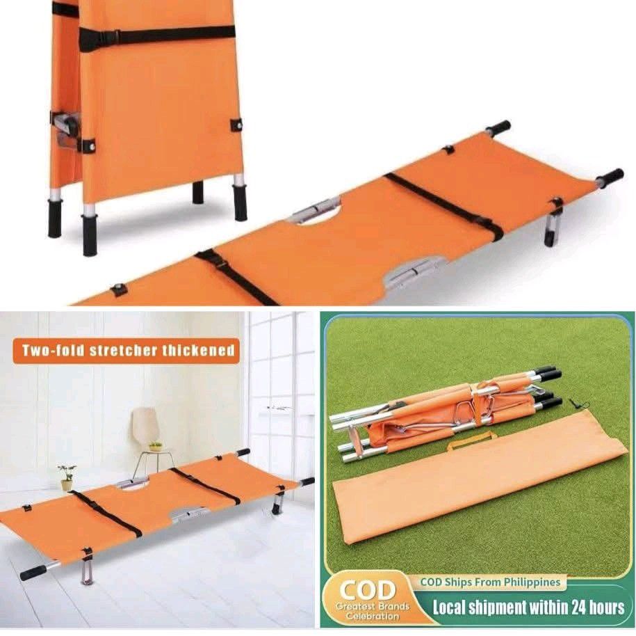 stretchers foldable (Category: Medical Supplies & Tools) located in Manila. Submitted by asstditems (Listing ID 1404809025, Image 1). Description: Same day delivery via Lalamove Location: Manila Mop: Cod/Gcash payment.