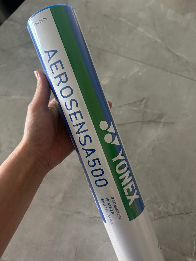 YONEX AEROSENSA500 9本 YONEX AEROSENSA 500 フェザーシャトル 9本