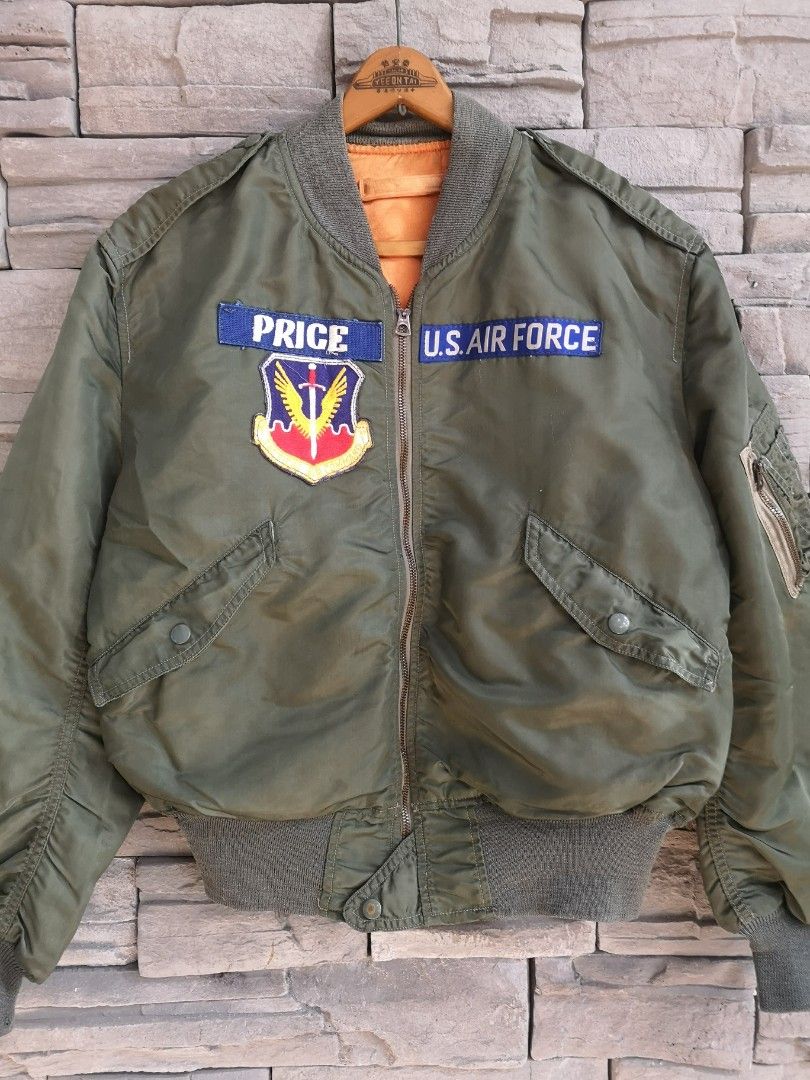 🇺🇲60s Vietnam war USAF L-2B Bomber Jacket Vintage US Air Force