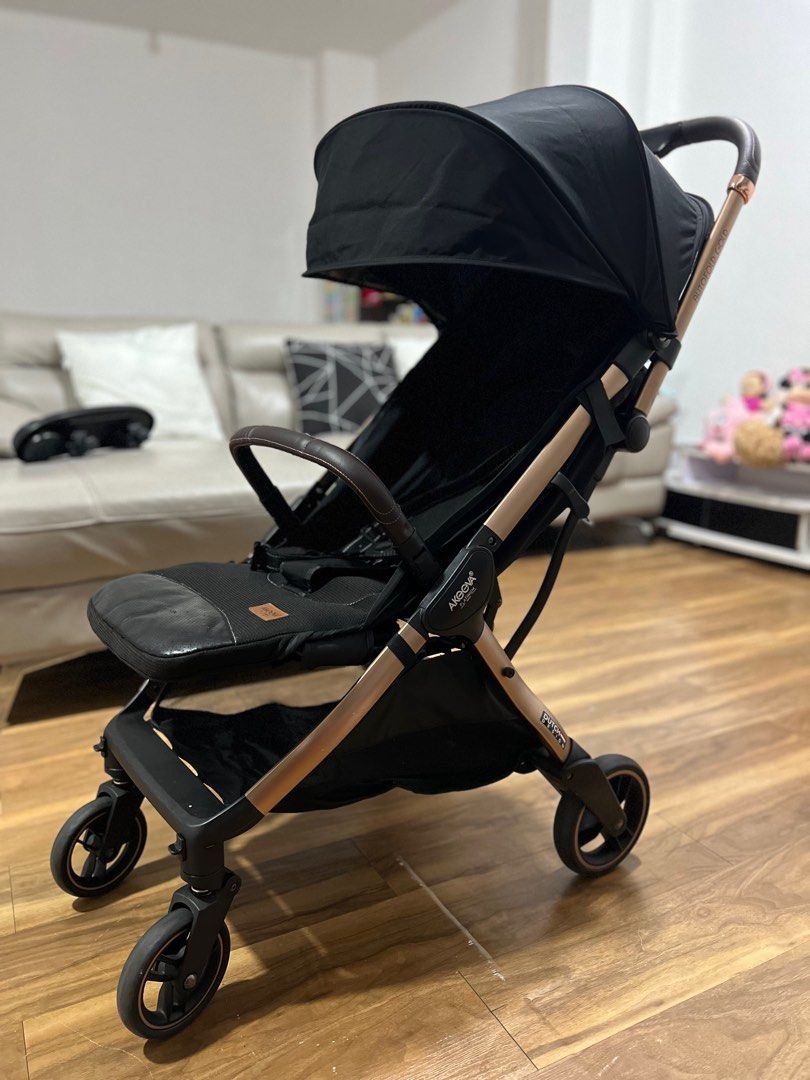 Akeeva Platinum Self-Fold Stroller (Category: Strollers) located in Makati City. Submitted by ljmc06 (Listing ID 1404975678, Image 3). Description: Akeeva Platinum Self-Fold Stroller *With free Food tray that can be attached to the stroller.