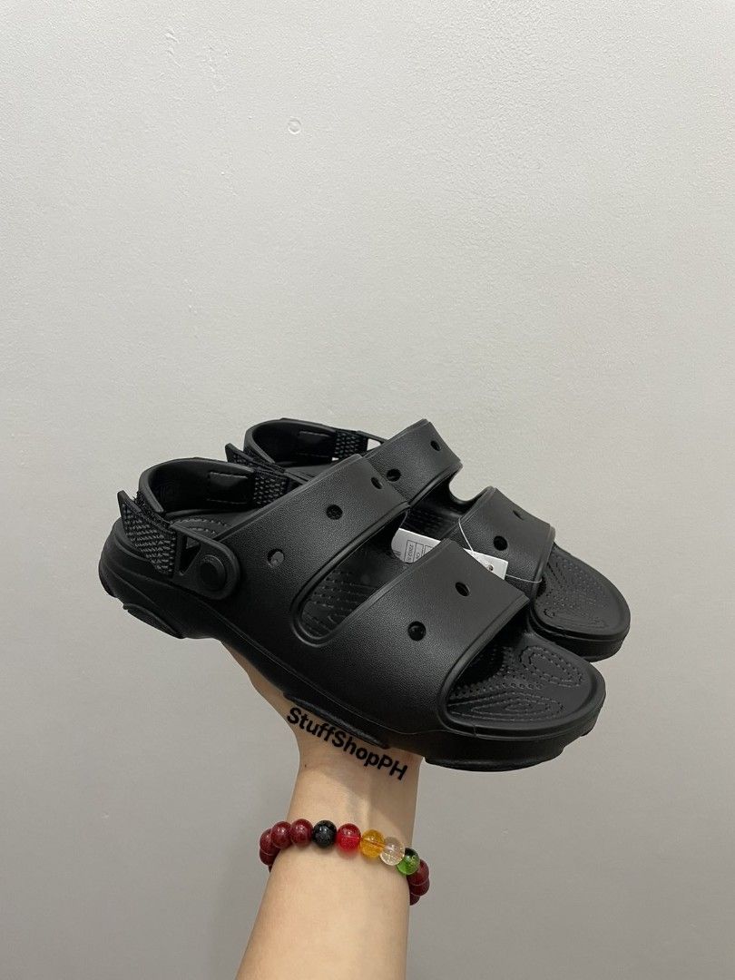 All terrain sandal Black (Category: Slippers & Slides) located in Caloocan City. Submitted by annegarciichua (Listing ID 1405081809, Image 1). Description: All terrain sandal Black M4/W6 ❌ SOLD ❌ M5/W7 ❌ SOLD ❌ 💯 % Legit! ✅ Hang tags ✅ Zip lock.