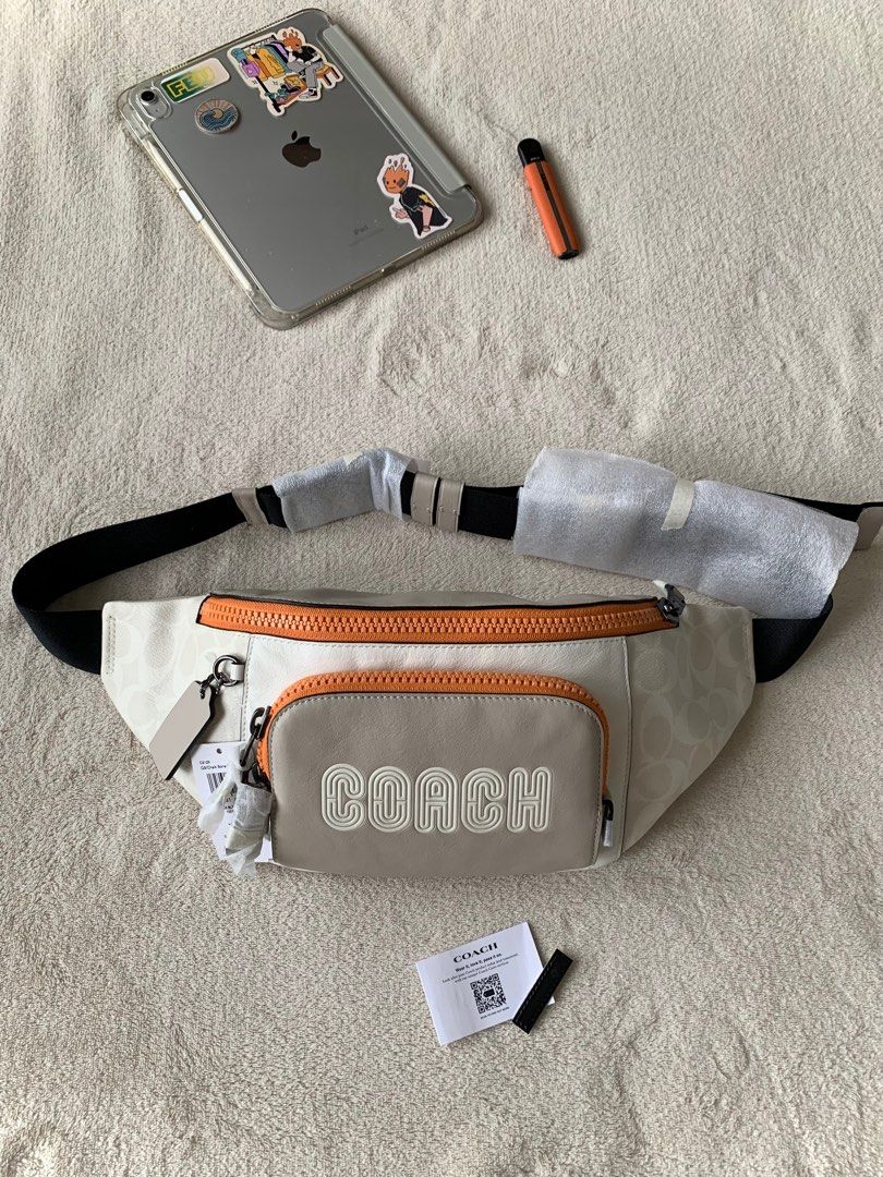 AUTHENTIC/ORIGINAL COACH TRACK BELT BAG (Category: Luxury Bags & Wallets) located in San Ildefonso. Submitted by ownexboujeebags (Listing ID 1405027140, Image 1). Description: 👜 AUTHENTIC/ORIGINAL COACH TRACK BELT BAG 👜 Brand New - In Prestine Condition nothing to discuss! 99% Never been used 👜 QB/Chalk Bone Multi 👜 Clean Inside & Outside 👜 Tag inside Made in the Philippines 👜 Money Back Guaranteed if Proven fake 🚙 +sf via JNT or LBC NOT R