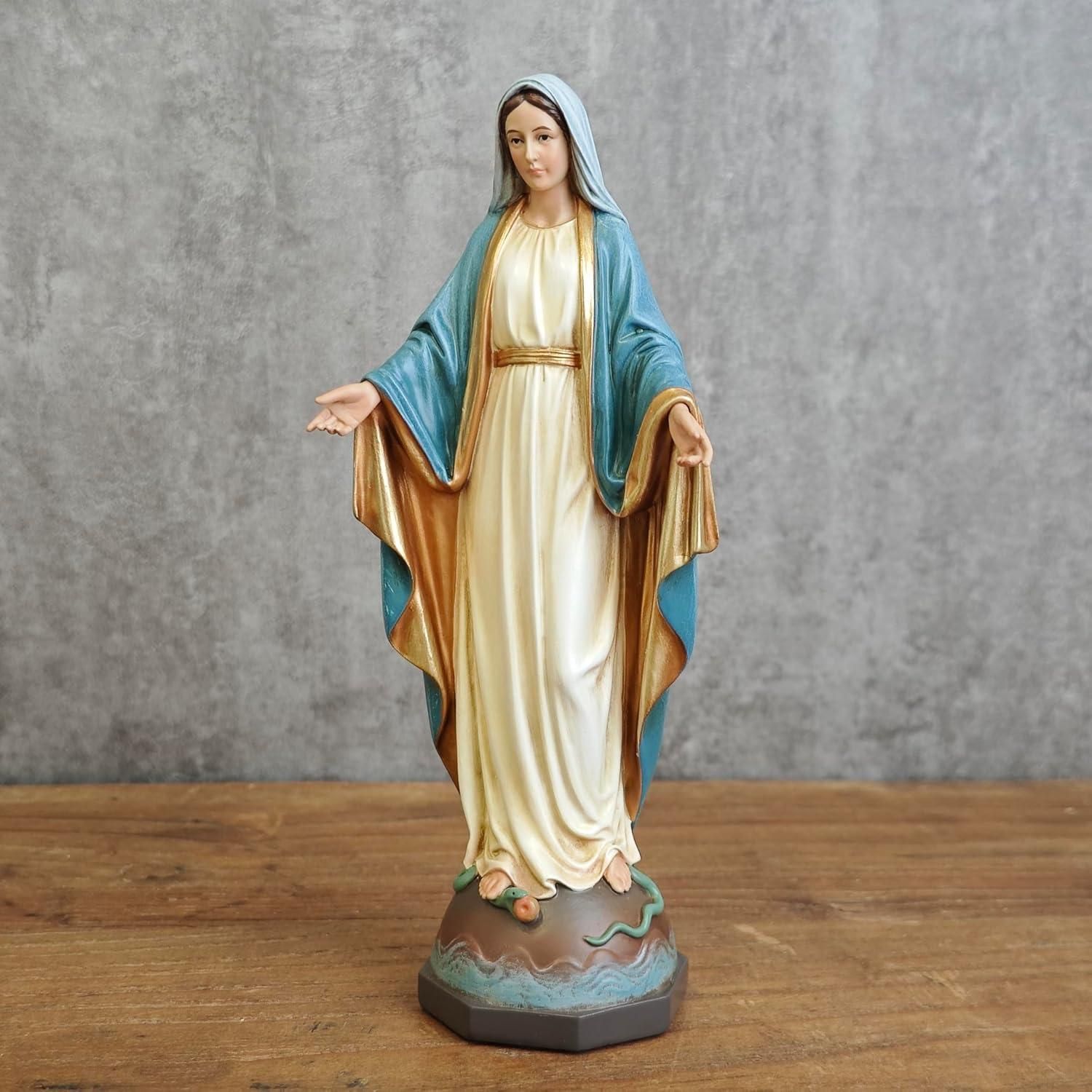 BC Catholic Our Lady of Grace Statue, Holy Mother Virgin Mary Figure ...