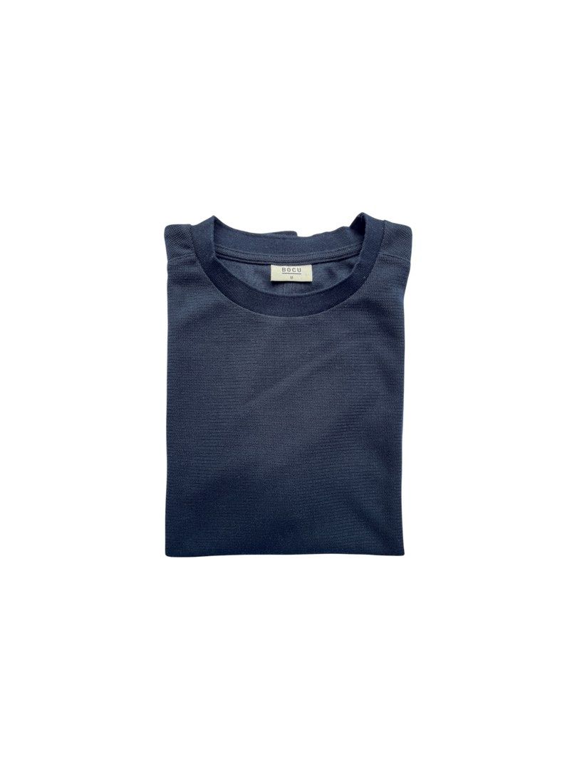 Bocu T-Shirt (Navy Blue) (Category: Tshirts & Polo Shirts ) located in Mandaluyong City. Submitted by kendru_03 (Listing ID 1405152403, Image 1). Description: Disclaimer: -Product color may slightly vary due to photographic lighting sources or your monitor settings. -Sizes of items listed in descriptions are approximate as measured. -The seller does not accept responsibility or liability for any loss, damage, cost or expense that you might incur 