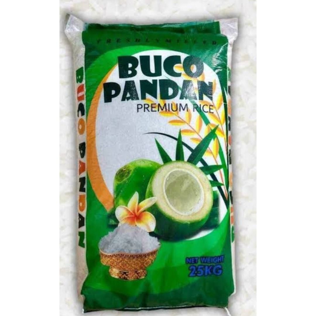 Buco Pandan Premium Rice 25kg, Food & Drinks, Rice & Noodles on Carousell