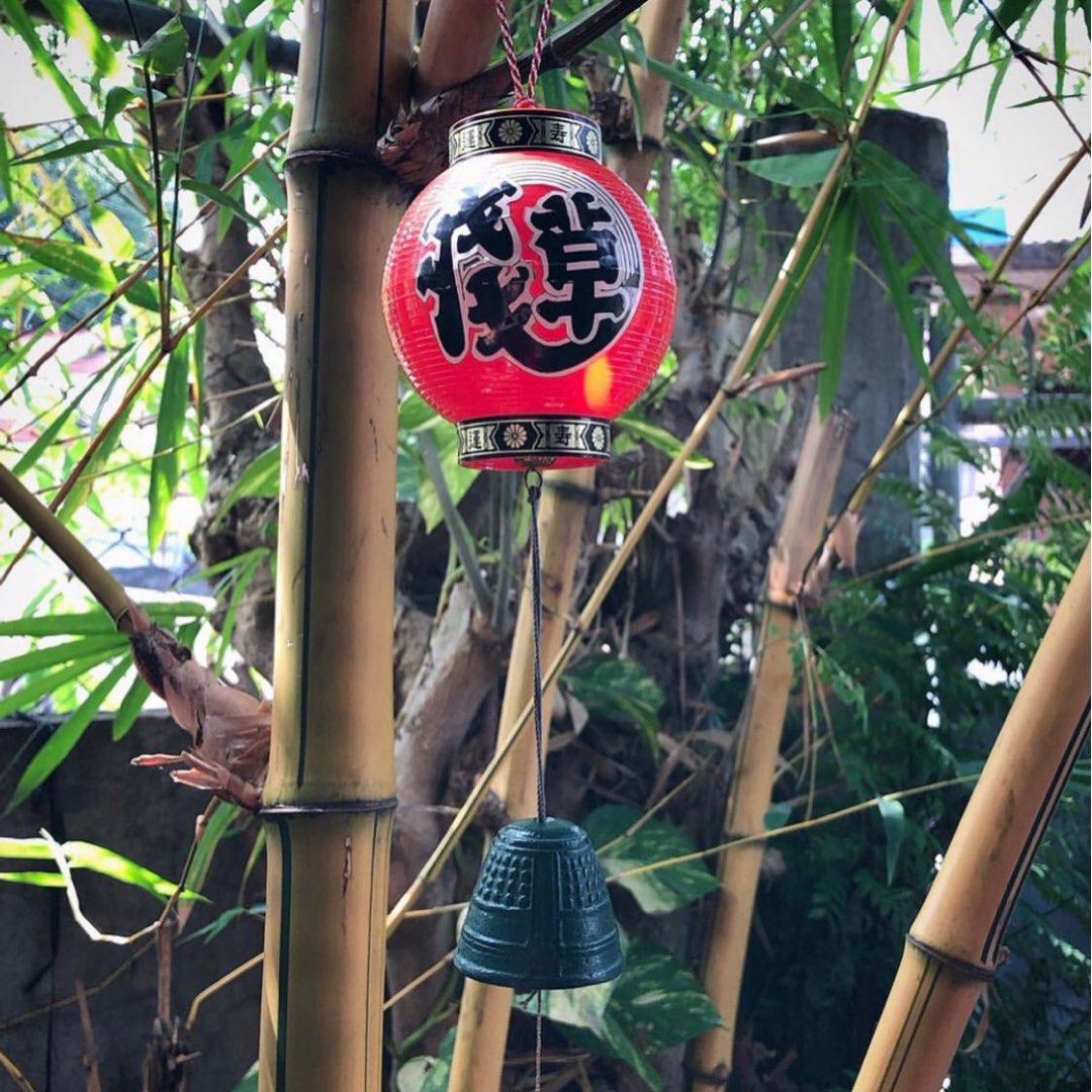 Cast Iron Wind Chime Bell Garden Decor (Category: Wall Decor) located in Davao. Submitted by ejd_needsandwants (Listing ID 1405082561, Image 2). Description: ✅ Yes, AVAILBLE ❗️ ✴️ For Sure Buyer ⤵️ Details Below Wind Chime Set 💨🌬️🎐 🐵 Monkey Cast Iron Hook ~ vgc ~ apporx. 4"L 🌙 Pagoda Cast Iron Wind Chime Housing 💨🎐 ~ housing only, with bell hook. ~ approx. 3.5" x 3.5" x 3"H 🏮Lantern Design Wind Chime ~ cast iron bell with plastic lantern 