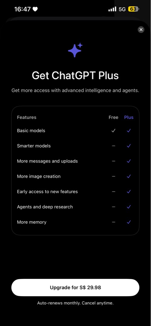 ChatGPT Plus Subscription - Unlock Advanced AI Features, Computers ...