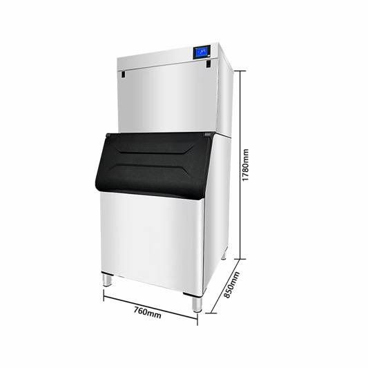 Commercial Ice Maker (Category: Refrigerators and Freezers) located in San Pablo. Submitted by anneviiee0007 (Listing ID 1404985305, Image 2). Description: PRE ORDER !!!! 💸 ICE CUBE MAKER MACHINE 🥰 Model:FPS-1000P Voltage/Frequency: 220V/60HZ US PLUG Ice making capacity:500KG/24H Ice storage: 150KG Inpower: 2300W Cooling way:Air cool Refrigerant:R404A Ice size: 22*22*22mm Compressor: Tecumseh.