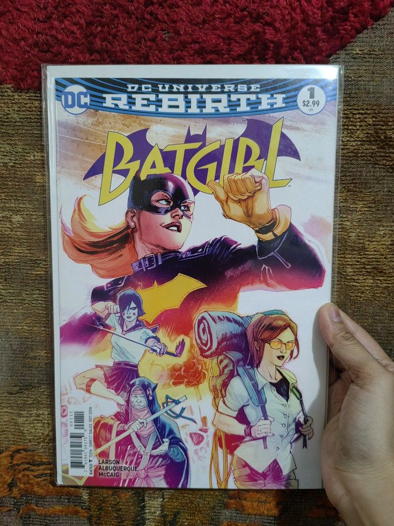 DC Rebirth Batgirl Comics # 1 (Category: Comics & Manga) located in Pasig City. Submitted by _thrift.chic (Listing ID 1405031526, Image 1). Description: .