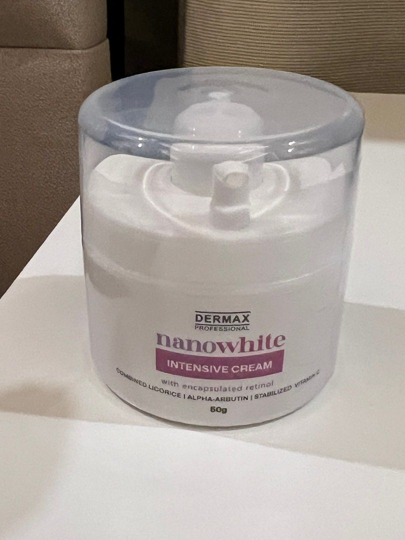 DERMAX Professional NanoWhite Intensive Cream 50g (Category: Face Care) located in Rodriguez. Submitted by preaimebyjc (Listing ID 1405120476, Image 1). Description: bought in SkinStation branch rfs: extra stock.