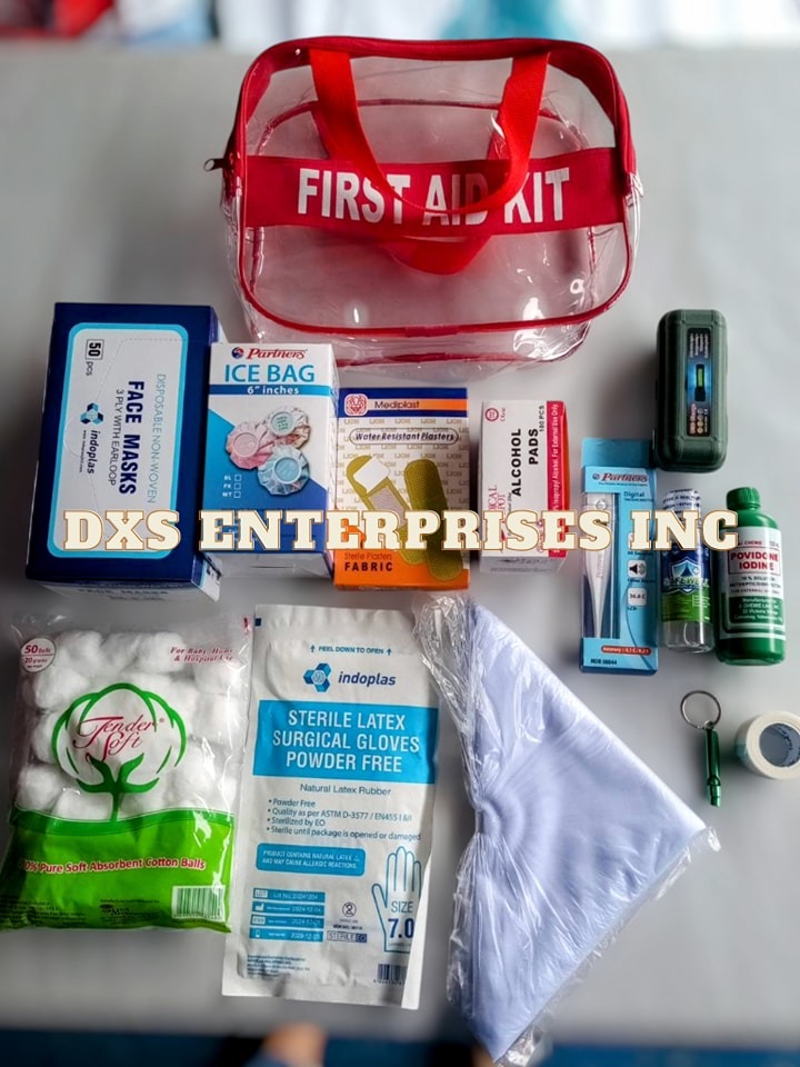 FIRST AID KIT PVC BAG WITH INCLUSION, Health & Nutrition, Medical ...