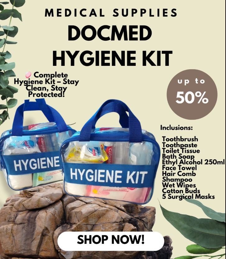 HYGIENE KIT WITH CONTENT (Category: Medical Supplies & Tools) located in Quezon City. Submitted by andrea_dxs (Listing ID 1404975645, Image 1). Description: .