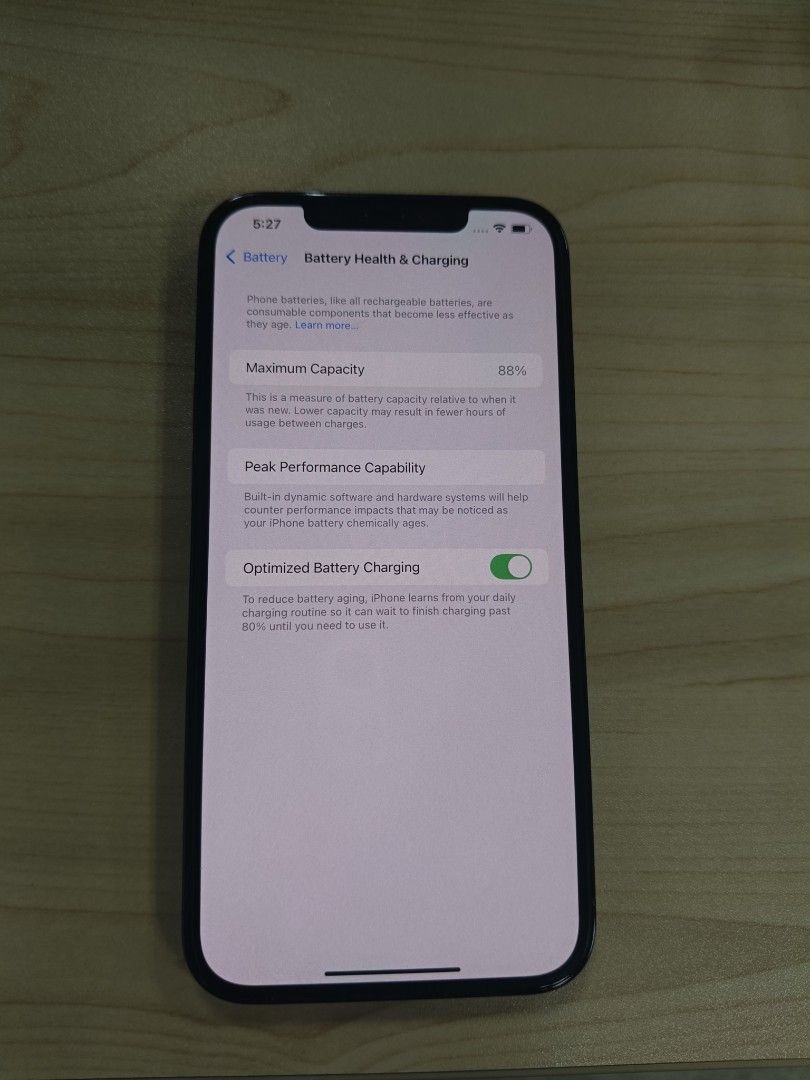 iPhone 12 Pro Max (Category: iPhone 12 Series) located in Manila. Submitted by laleahpot (Listing ID 1404974302, Image 2). Description: Original iPhone 12 Pro Max 88% battery use 256 GB Lightly used Negotiable.