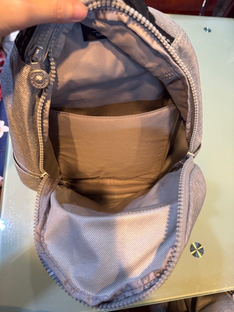 Kipling Original Mini Backpack (Category: Backpacks) located in Manila. Submitted by rychris34 (Listing ID 1405048695, Image 3). Description: - Original Kipling mini backpack - Light grey fabric Meet up at Eastwood Mall or shipping c/o buyer Mop: Gcash or BDO Rfs: decluttering.